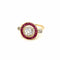 Bague Bague Art Déco Rubis Diamant 58 Facettes