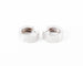 Boucles d'oreilles Boucles d'oreilles en demi-créole or gris et diamants 58 Facettes