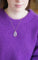 Pendentif Pendentif Or jaune Platine Cristal de roche Diamants 58 Facettes