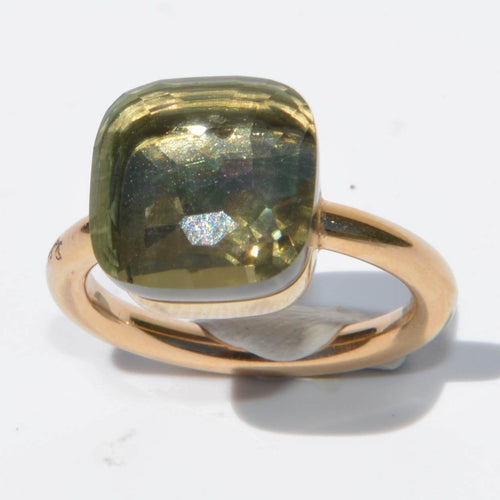 Bague 55 Pomellato - Bague Nudo Maxi en Prasiolite 58 Facettes