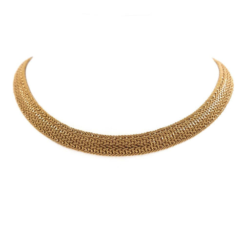 Collier Collier Maille polonaise Or jaune 58 Facettes 2058773CN