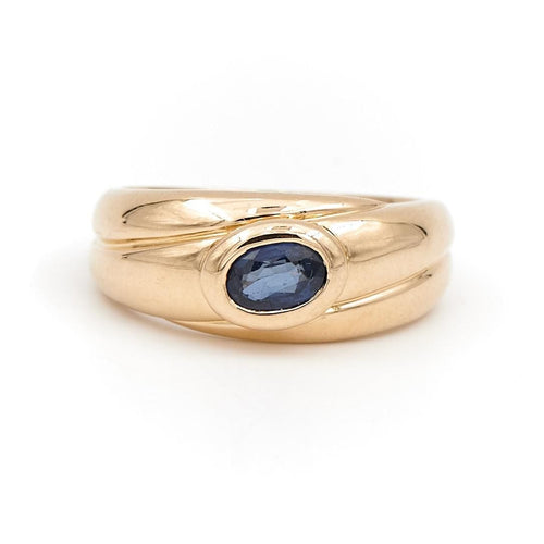 Bague 53 Bague Or jaune Saphir 58 Facettes 1692606CN