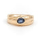 Bague 53 Bague Or jaune Saphir 58 Facettes 1692606CN