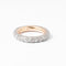 Bague Alliance Pomellato "Tango" en or gris et diamants 58 Facettes 0