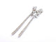 Boucles d'oreilles Boucles d'oreilles Pendants Or blanc Diamant 58 Facettes 06117CD