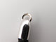 Collier collier FRED pendentif mouvemente or blanc 18k diamant cordon noir t50 58 Facettes 250364