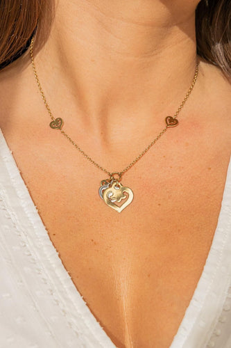 Collier O.J. Perrin Collier Coeur Or jaune 58 Facettes 2486912CN