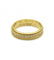 Bague 56 / Jaune / Or 750 Alliance "Possession" PIAGET 58 Facettes 190110R