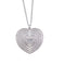 Collier Collier Chopard, "Very Chopard Coeur", or blanc, diamants. 58 Facettes 32238