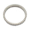 Bague 53 Alliance Boucheron "Grosgrain" en or blanc. 58 Facettes 31921