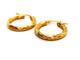 Boucles d'oreilles Boucles d'oreilles Créoles Or jaune 58 Facettes 1316727CN