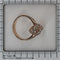 Bague 59 Bague vintage antique en forme de marquise de diamants 58 Facettes 23271-0585