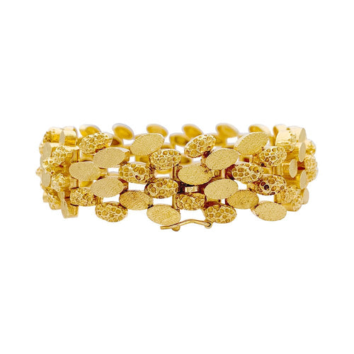 Bracelet Bracelet vintage Mellerio en or jaune. 58 Facettes 32082