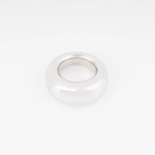 Bague Chaumet - bague jonc en or gris modèle Anneau 58 Facettes 1
