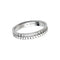 Bague Alliance Boucheron "Quatre Radiant Edition" or blanc et diamants. 58 Facettes 30734