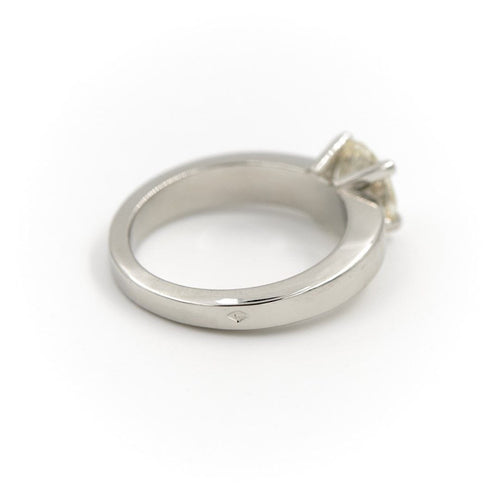 Bague 49 Bague Solitaire Platine Diamant 58 Facettes 1641757CN
