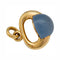 Pendentif Pendentif Pomellato en or rose et calcédoine, collection "Luna". 58 Facettes 31682