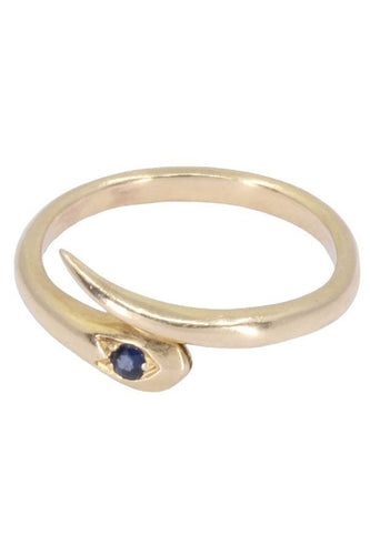 Bague BAGUE SERPENT SAPHIR 58 Facettes 070771