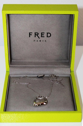Collier FRED -  Glory collier pendentif en or blanc 58 Facettes 273