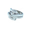 Bague 54 Boucheron. Bague or blanc 58 Facettes