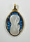 Pendentif Médaille en or, nacre et émail 58 Facettes 31