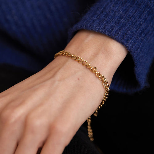 Bracelet Bracelet Maille Gourmette 58 Facettes JB17