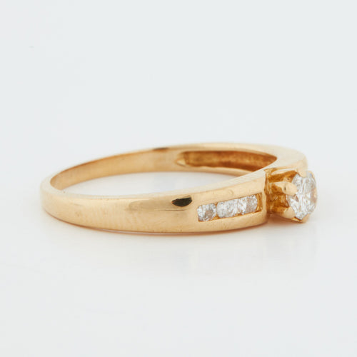 Bague 54 Bague Or jaune Diamants 58 Facettes RÉF 4015/19