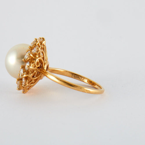 Bague 52 Bague Marguerite Perle 58 Facettes 2.194