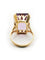 Bague Bague or jaune et améthyste 58 Facettes