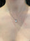 Collier Chaine et Pendentif Or Blanc et Diamants 58 Facettes