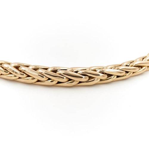 Collier Collier Maille palmier Or jaune 58 Facettes 1654240CN