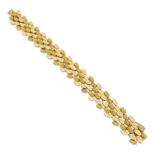 Bracelet Bracelet vintage Mellerio en or jaune. 58 Facettes 33082