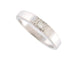 Bague 54 vintage bague CARTIER tank solitaire en or 18k diamant princesse 0.25ct 58 Facettes 257979