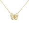 Collier Collier Van Cleef & Arpels "Papillon" en or jaune et diamants. 58 Facettes 31825