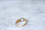Bague Bague jonc émaillée en or et diamant 58 Facettes