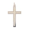 Pendentif Croix ajourée or rose 58 Facettes 16-264
