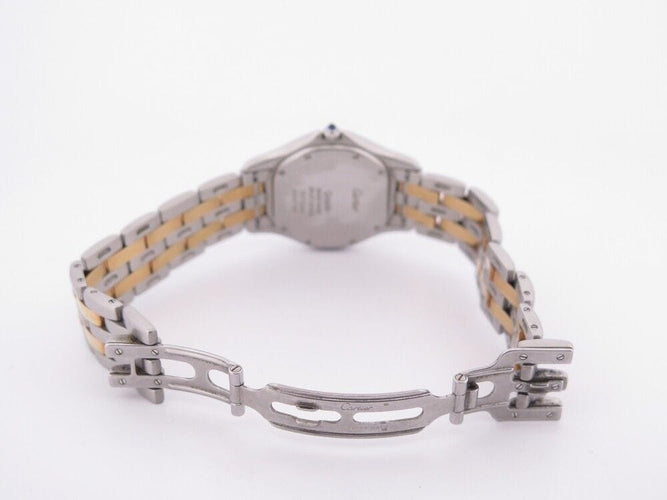 Montre montre CARTIER cougar 187904 33 mm quartz or et acier classique 58 Facettes 252697