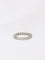 Bague Alliance américaine en or blanc et diamants 1 ct 58 Facettes J70