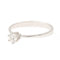 Bague 53 Bague Solitaire Or blanc Diamant 58 Facettes 1916612CN