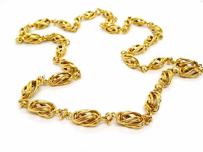 Collier Collier Sautoir Or jaune 58 Facettes 761600CN