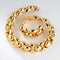 Collier Collier or jaune maillon 58 Facettes 1