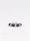 Bague Bague vintage or jaune lapis lazuli 58 Facettes 815