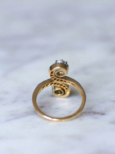 Bague Toi et Moi diamants 58 Facettes