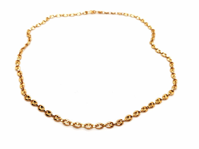 Collier Collier Maille grain de café Or jaune 58 Facettes 1783181CN
