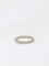 Bague 50.5 Alliance américaine en or blanc et diamants 58 Facettes J67
