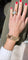Bague Bague Tank Or jaune, Platine & Diamants 58 Facettes