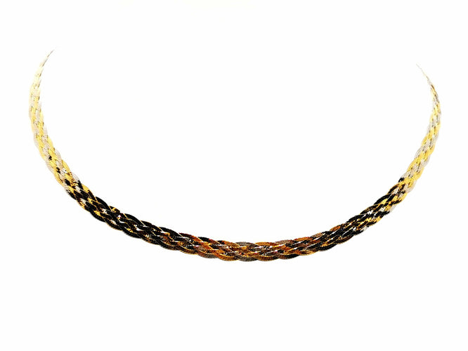 Collier Collier ras de cou Or jaune 58 Facettes 1907885CN