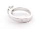 Bague 50 bague CHANEL trefle diamant solitaire 0.15ct en or blanc t50 58 Facettes 245161