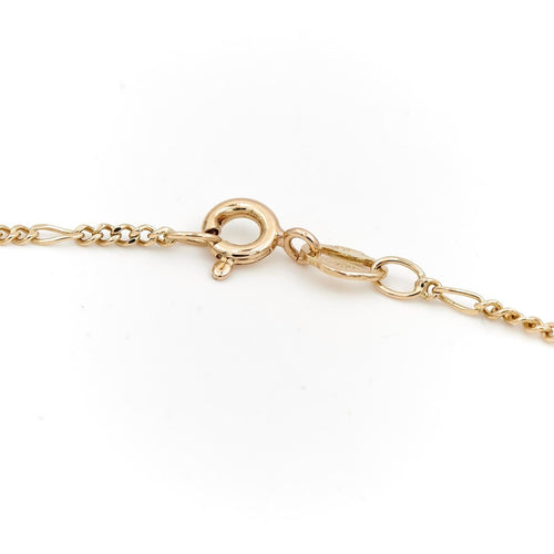 Collier Collier Maille figaro Or jaune 58 Facettes 1660463CN
