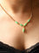 Collier Collier Maille gourmette Or jaune Jade Jadéite 58 Facettes 2432040CN